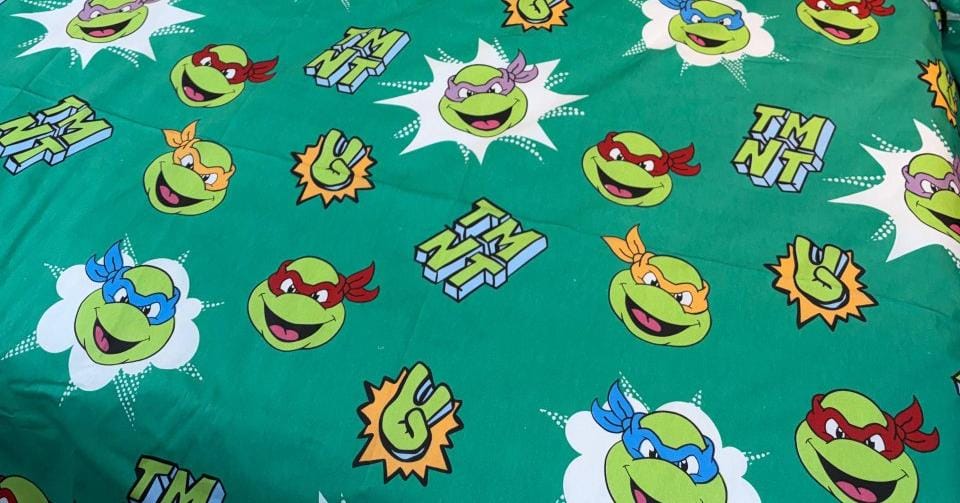 Ninja Turtles Bedsheet