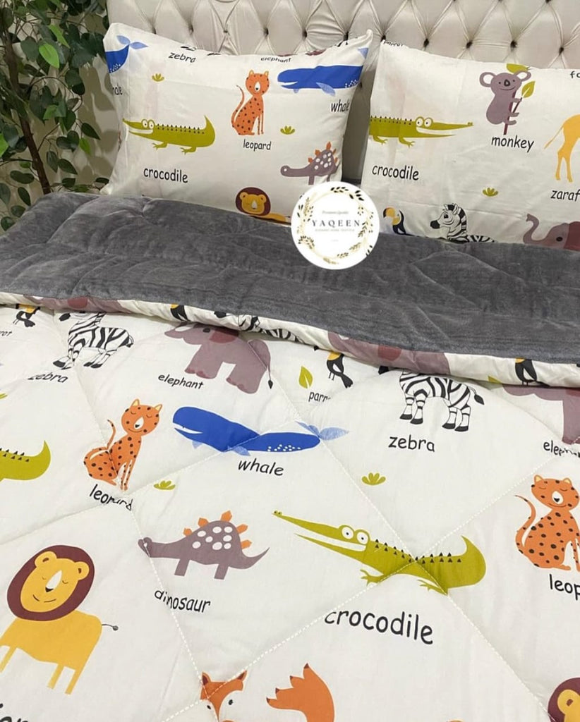 Animals Duvet With Heater
