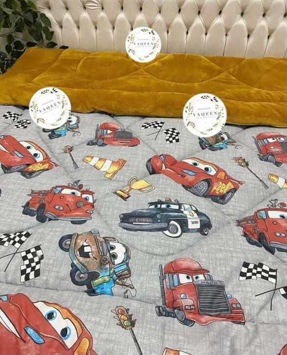 Cars Duvet With Heater