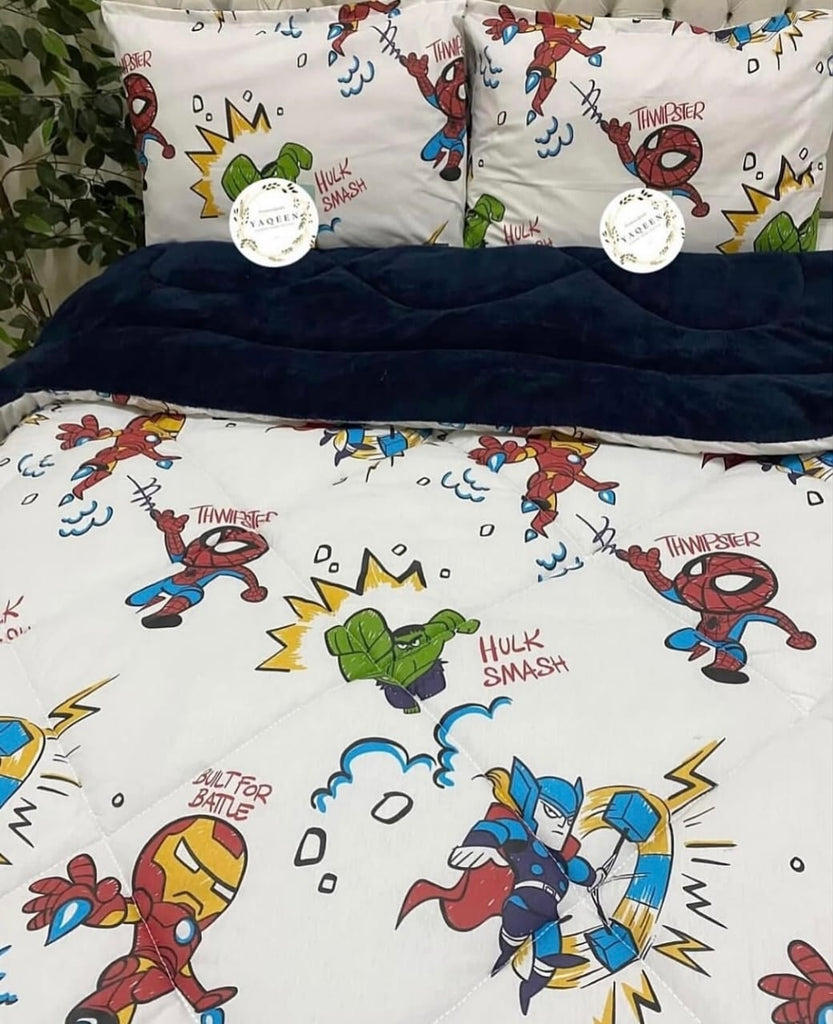 Spiderman Duvet With Heater
