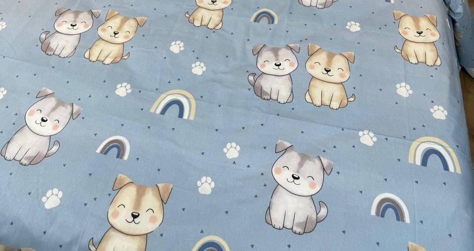 Puppies Bedsheet