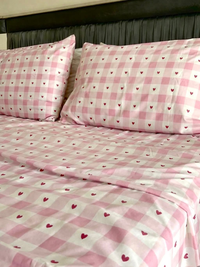 Hearts Bedsheet Style 2